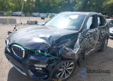 2019 BMW X3 xDrive30I из США, поврежденный, VIN 5UXTR9C57KLP86135